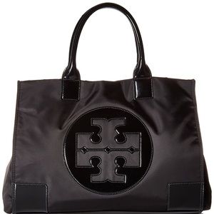 Tory Burch Ella Black Tote